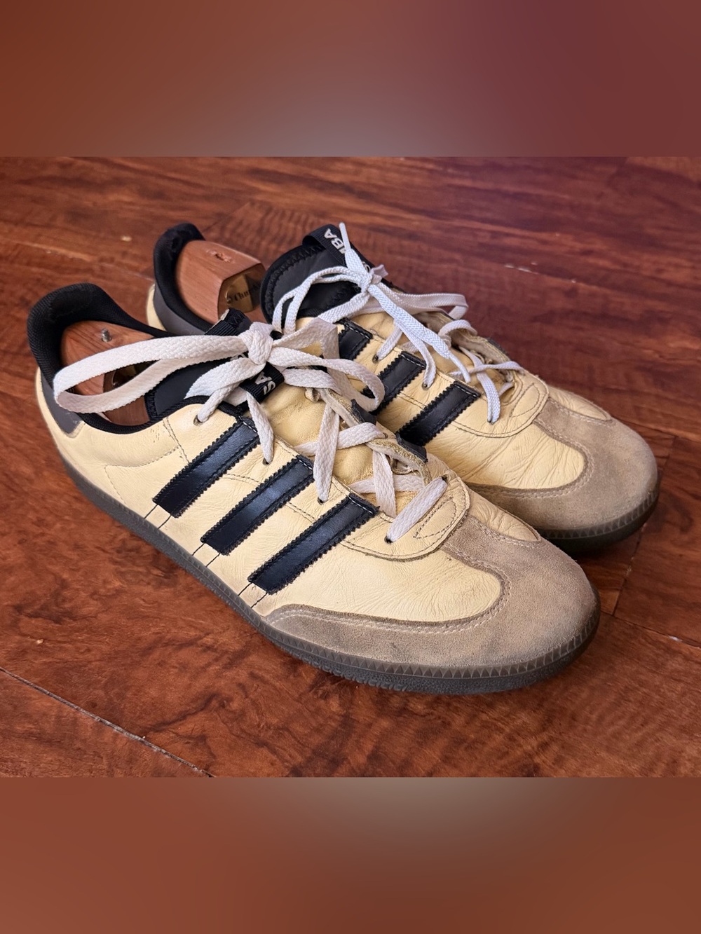 Adidas Samba OG MS Easy Yellow Men’s Sz 11.5 Good Condition